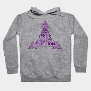 Jesus Embodied: Geometric Trinity Tee Hoodie